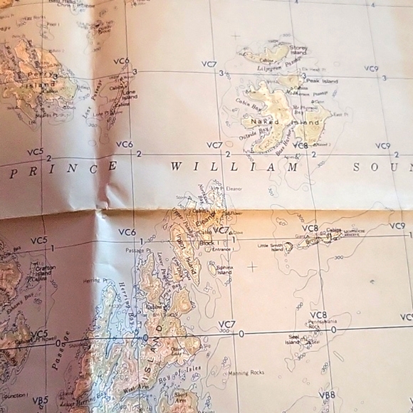 1956 MAP OF SEWARD ALASKA ETC ARMY CORPS OF ENGINEERS - Picture 14 of 15